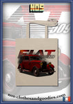 tote bag Fiat 509 rouge