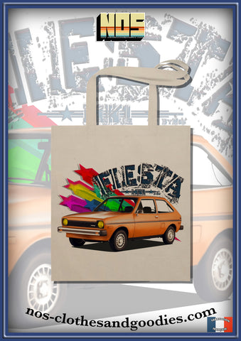 tote bag Ford Fiesta orange 1978