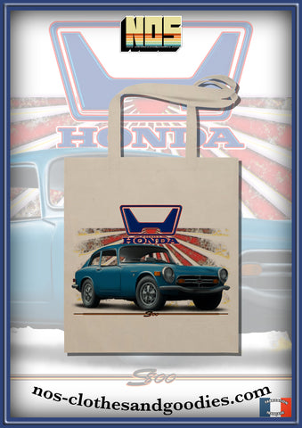 Tote bag HONDA S800 bleue