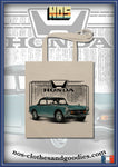 Tote bag HONDA S800 verte décapotable