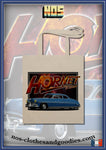 Hudson Hornet blue tote bag 1952