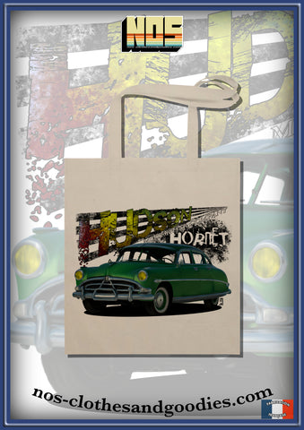 green Hudson Hornet tote bag 1951