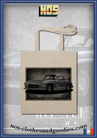 Mercedes 300 SL tote bag