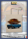 tote bag Opel olympia Rekord P2 blue 1960-62