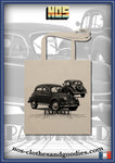 tote bag Panhard Dyna X 86 1951 avant / arrière