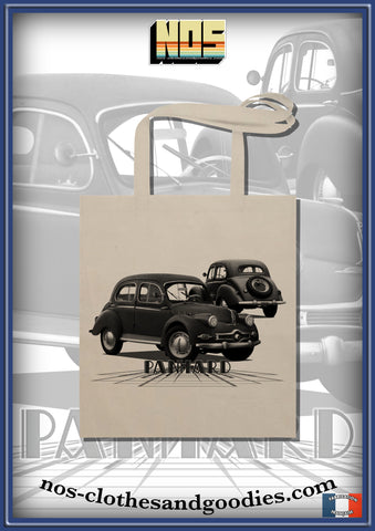 tote bag Panhard Dyna X 86 1951 avant / arrière