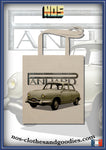 tote bag Panhard Dyna Z verte