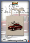 tote bag Panhard PL17 1961 rouge