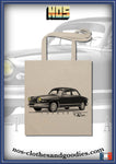 tote bag Panhard PL17 noir et blanc