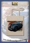 tote bag Peugeot 202 bleue