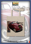 tote bag Peugeot 202 rouge