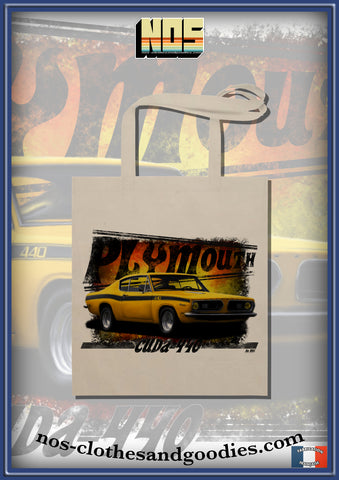 Tote bag Plymouth barracuda 440