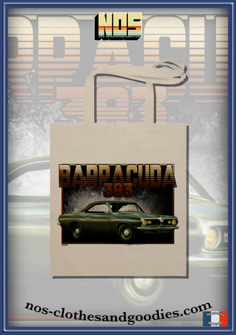 tote bag plymouth Barracuda 383 1969