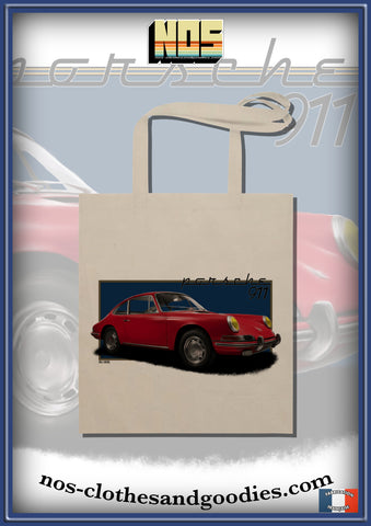 Porsche 911 1964 tote bag