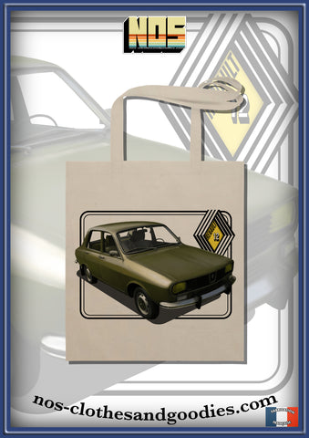 tote bag Renault 12 verte