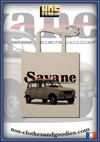 tote bag Renault 4L Savane