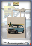 tote bag Renault 5 L bleu 1974