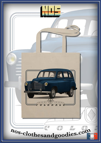 tote bag Renault colorale prairie bleue