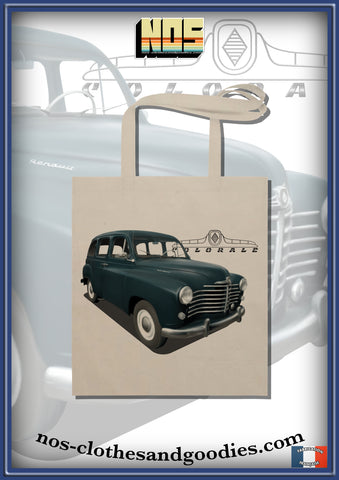 tote bag Renault colorale verte