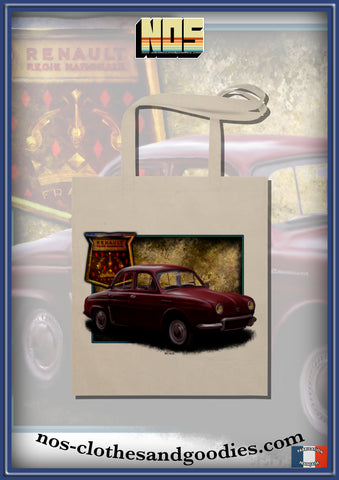 Tote bag Renault Dauphine 1960