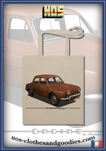 Renault Dauphine ondine tote bag