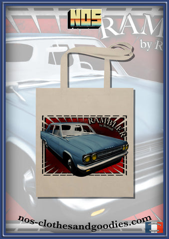 tote bag Renault Rambler bleue