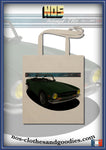 tote bag Triumph TR6 verte