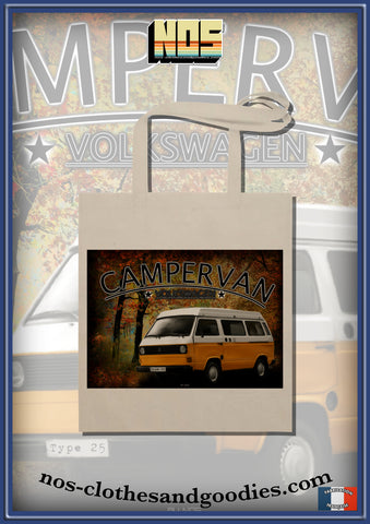 VW T3 campervan tote bag