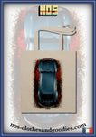 tote bag VW cox bleue top view