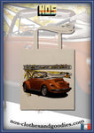 tote bag VW 1303 cox usa orange convertible 1979