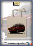 red VW Golf tote bag