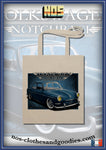 Tote bag Notchback type 3 vw blue