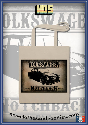 Tote bag VW Notchback type 3 vw "affiche"