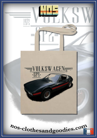 dark green VW SP2 tote bag