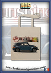 tote bag VW cox cab 1600 sunshine