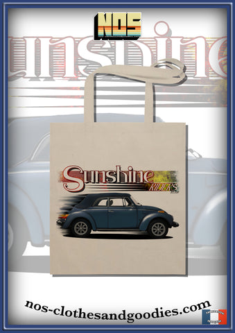 tote bag VW cox cab 1600 sunshine