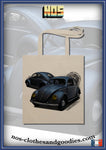 tote bag VW cox ovale grise 1955 av/ar