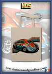 Tote bag  VW cox rusty bleu