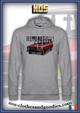 sweat capuche unisex Renault R6 TL rouge 1971