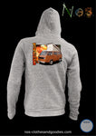 VW T3 westfalia unisex hooded zip sweatshirt
