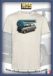 tee shirt unisex Renault R6 gris métallisé