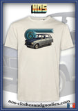 tee shirt unisex Renault R6 gris métallisé