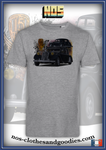 Citroën Traction 15 six-H black 1955 unisex t-shirt