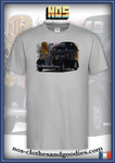 Citroën Traction 15 six-H black 1955 unisex t-shirt