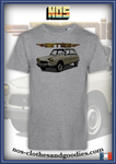 tee shirt unisex citroën Ami 8 beige 1977