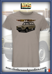 tee shirt unisex citroën Ami 8 beige 1977