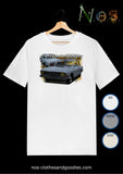 Tee shirt unisex Audi 60 L bleu / gris