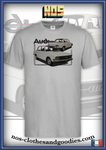 Audi 60 L beige 1972 unisex t-shirt