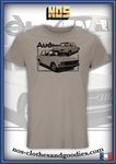 Tee shirt unisex Audi 60 L beige 1972