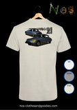 Citroën DS 21 Pallas unisex t-shirt front/rear